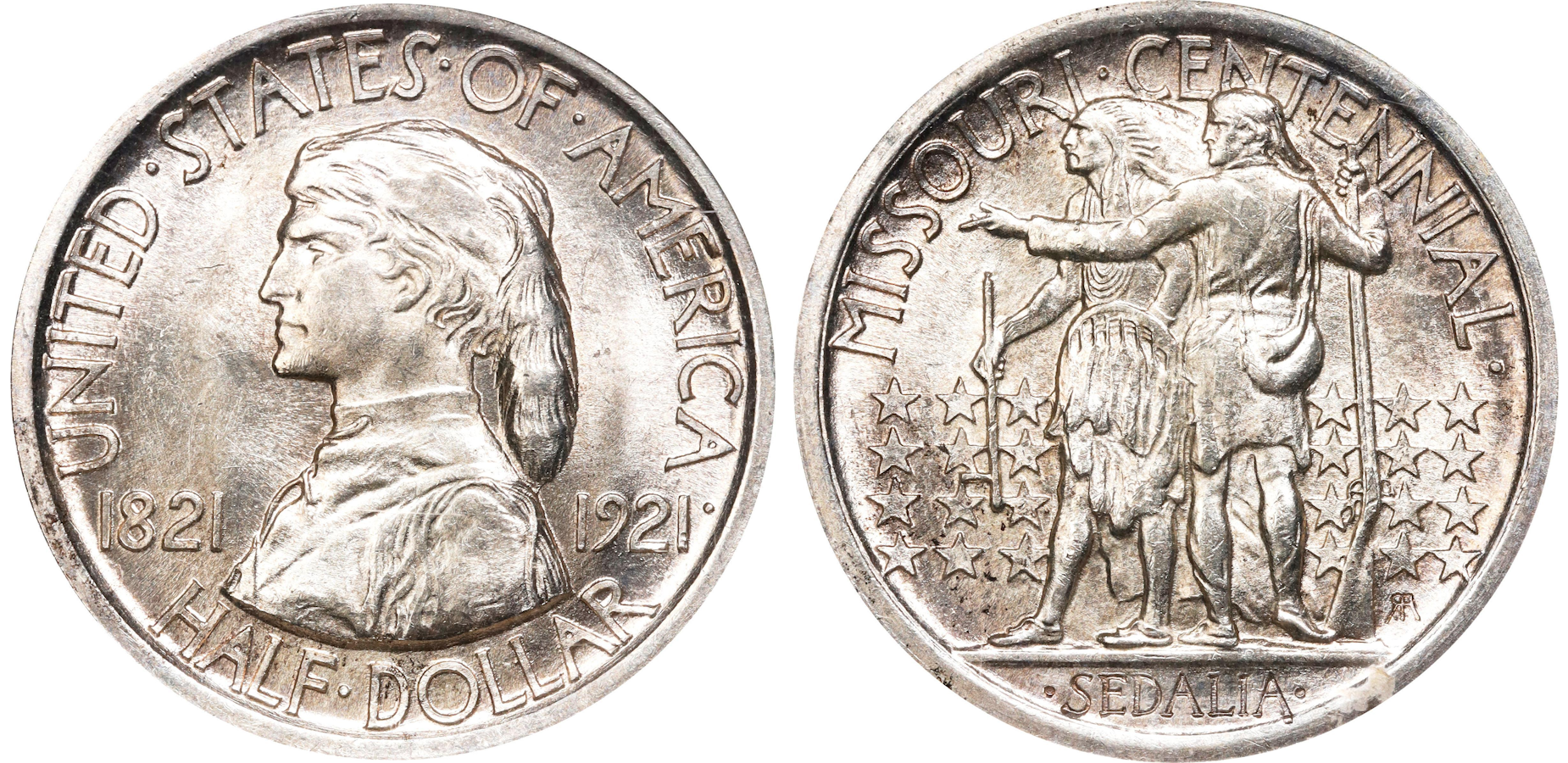 A collection of rare coins from Missouri
