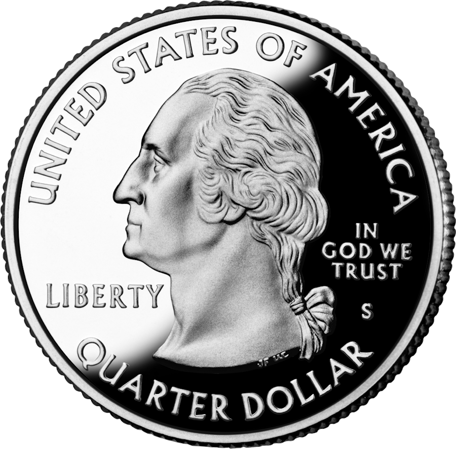 Missouri state quarter obverse